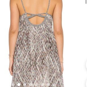 NWT Free People Periscopes In The Sky Dress Sleeveless Strappy Multicolor